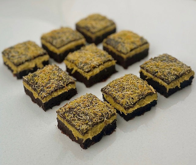 Mini Dubai Brownies