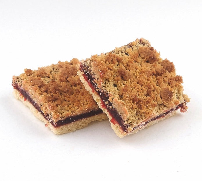 Raspberry Crumb Bar