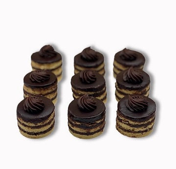 Mini Chocolate Naked Pastries