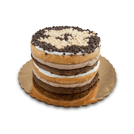 Ebony & Ivory Naked Cake - World of Chantilly