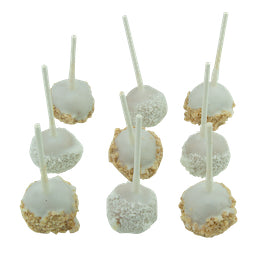 Kosher for Passover White Chocolate Cake Pops - World of Chantilly