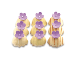 White Chocolate Dome With Flowers - World of Chantilly