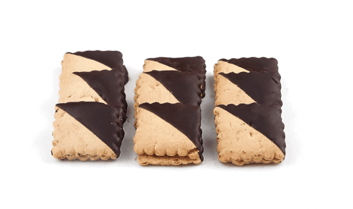 Chocolate Square Cookies - World of Chantilly