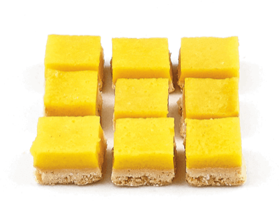 Mini Lemon Curd Squares - World of Chantilly