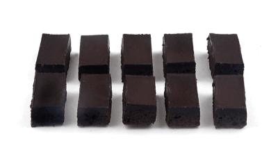 Mini Plain Brownies - World of Chantilly