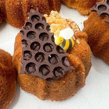 Mini Honey Beehive Cakes