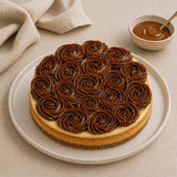 Cholov Yisroel 10" Caramel Rosette Cheesecake