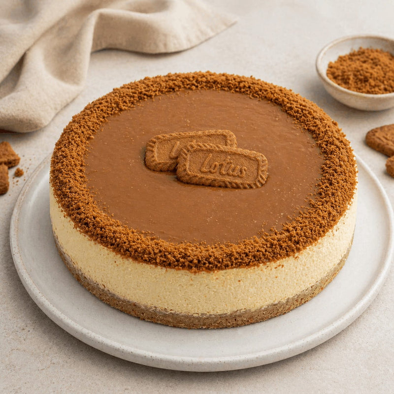 Cholov Yisroel 10" Lotus Cheesecake