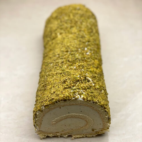 Pistachio Ice Cream Roll