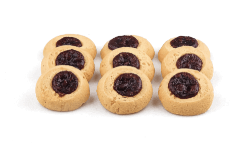 Raspberry Thumb Cookies - World of Chantilly