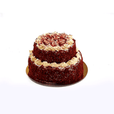 Two Tier Red Velvet Cake - World of Chantilly